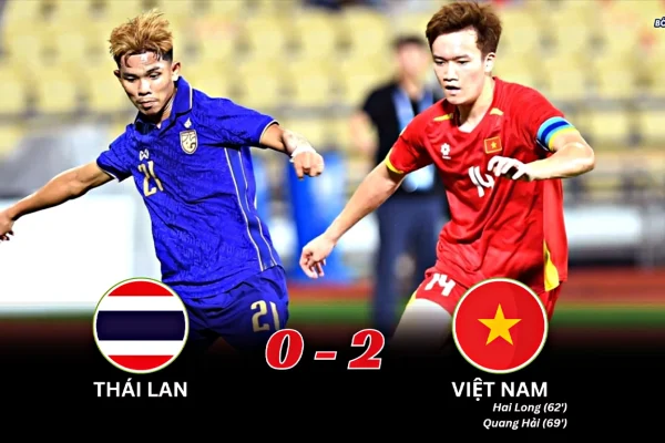 Thái Lan 0-2 Việt Nam