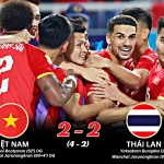 Việt Nam 2-2 Thái Lan