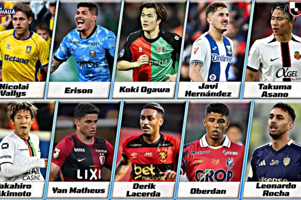 10 Tân Binh Có Giá Trị Cao Nhất J1 League 202627
