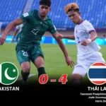 Pakistan 0-4 Thái Lan