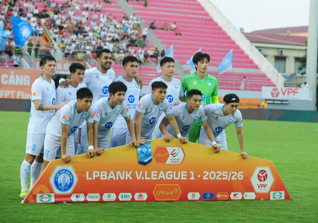 Thép Xanh Nam Định quyết tâm đòi lại ngôi vương mùa giải mới 2026/27.