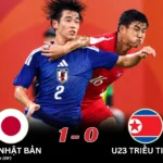 U23 nhật bản 1-0 u23 triều tiên