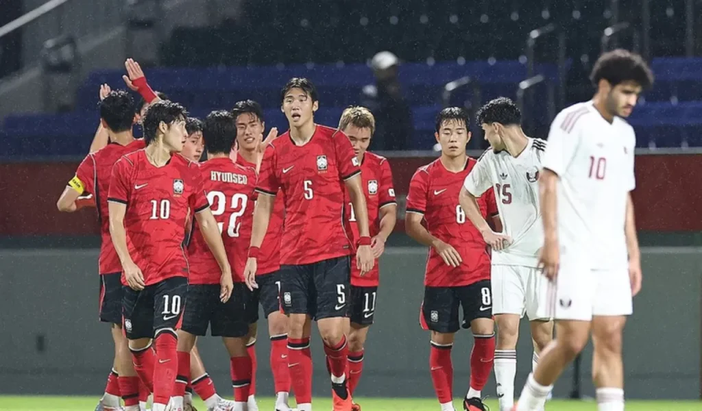 U23 Hàn Quốc khởi đầu hoàn hảo tại bảng D ASIAD 2026 với chiến thắng 4-1.