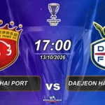Shanghai-Port-vs-Daejeon
